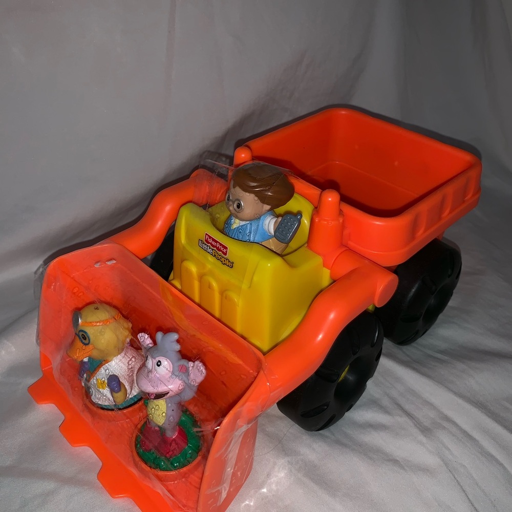 Fisher price little people font end loader